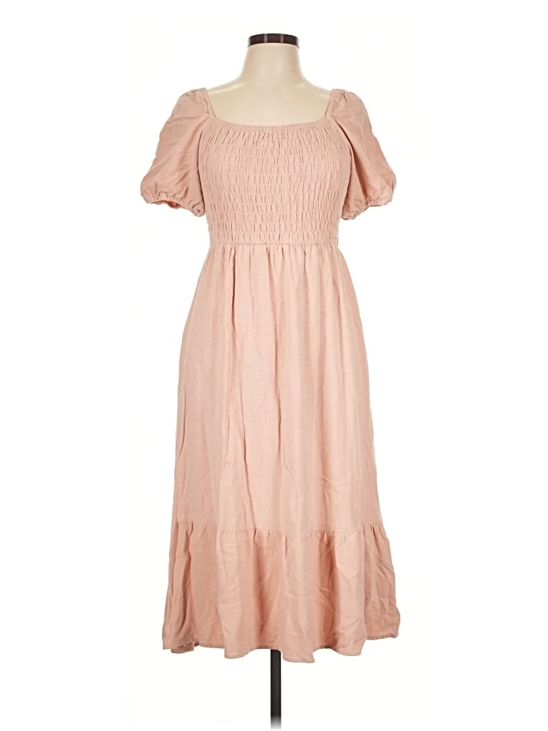 Pre-owned She + Sky Casual Dress In Pink