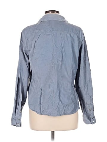 Gloria Vanderbilt Long Sleeve Button-Down Shirt (view 2)
