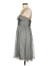 JS Collections 100% Polyester Metallic Gray Cocktail Dress Size 6 - photo 5