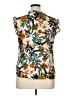 Daniel Rainn 100% Rayon Ivory Sleeveless Blouse Size XL - photo 2