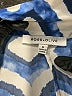 Rose + Olive Blue 3/4 Sleeve Button-Down Shirt Size M - photo 7