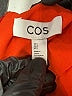 Cos 100% Polyester Orange Casual Dress Size 4 - photo 7