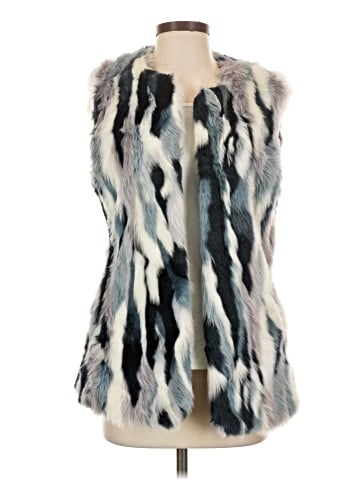 INC International Concepts Faux Fur Vest (view 1)