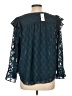Ann Taylor 100% Polyester Teal 3/4 Sleeve Blouse Size L - photo 2