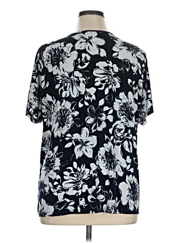 Cj Banks Short Sleeve Blouse (view 2)