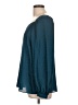 Ann Taylor 100% Polyester Teal Long Sleeve Blouse Size L - photo 5