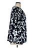 Cj Banks Floral Blue Short Sleeve Blouse Size 1X - photo 4