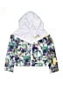 Nike 100% Polyester Print White Track Jacket Size S (kids) - photo 1