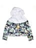 Nike 100% Polyester Print White Track Jacket Size S (kids) - photo 2
