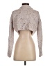 Double Zero Tweed Tan Cardigan Size S - photo 2