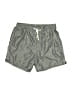 H&M 100% Polyester Chevron-herringbone Gray Athletic Shorts Size XS - photo 1