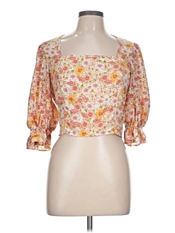 Sienna Sky 3/4 Sleeve Blouse (view 1)