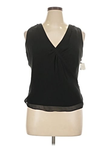 Jones New York Sleeveless Silk Top (view 1)