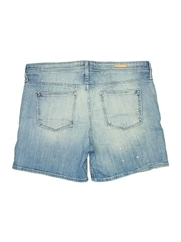 Pilcro and the Letterpress Denim Shorts (view 2)