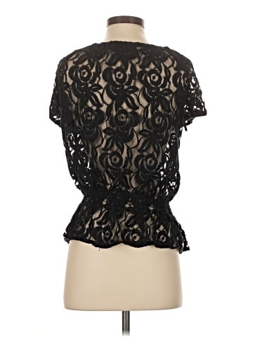 INC International Concepts Short Sleeve Blouse (view 2)