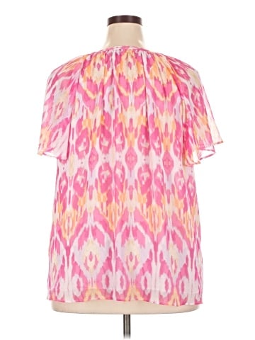 Lane Bryant Short Sleeve Blouse (view 2)