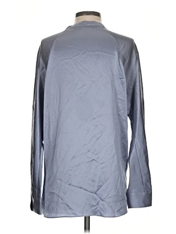 Vince. Long Sleeve Silk Top (view 2)
