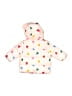 Old Navy 100% Polyester Hearts White Snow Jacket Size 3-6 mo - photo 2