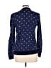 A.P.C. 100% Cotton Hearts Blue Pullover Sweater Size L - photo 2
