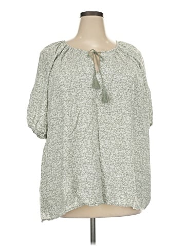 Angels 3/4 Sleeve Blouse (view 1)