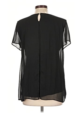 Ann Taylor Factory Short Sleeve Blouse (view 2)