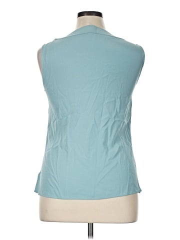 Doncaster Collection Sleeveless Silk Top (view 2)