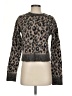 A.L.C. Animal Print Brown Wool Pullover Sweater Size XS - photo 1