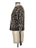 A.L.C. Animal Print Brown Wool Pullover Sweater Size XS - photo 5
