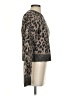 A.L.C. Animal Print Brown Wool Pullover Sweater Size XS - photo 4
