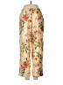 Requirements Floral Ivory Casual Pants Size 8 - photo 2