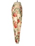 Requirements Floral Ivory Casual Pants Size 8 - photo 4