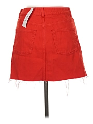 Topshop Denim Skirt (view 2)