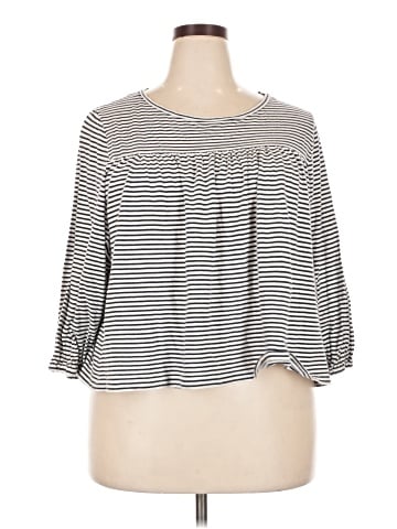 J.Crew 3/4 Sleeve Top (view 1)