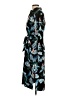Monki 100% Polyester Print Teal Casual Dress Size S - photo 5