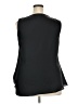 DKNYC 100% Polyester Black Sleeveless Blouse Size 3X (estimated) - photo 2