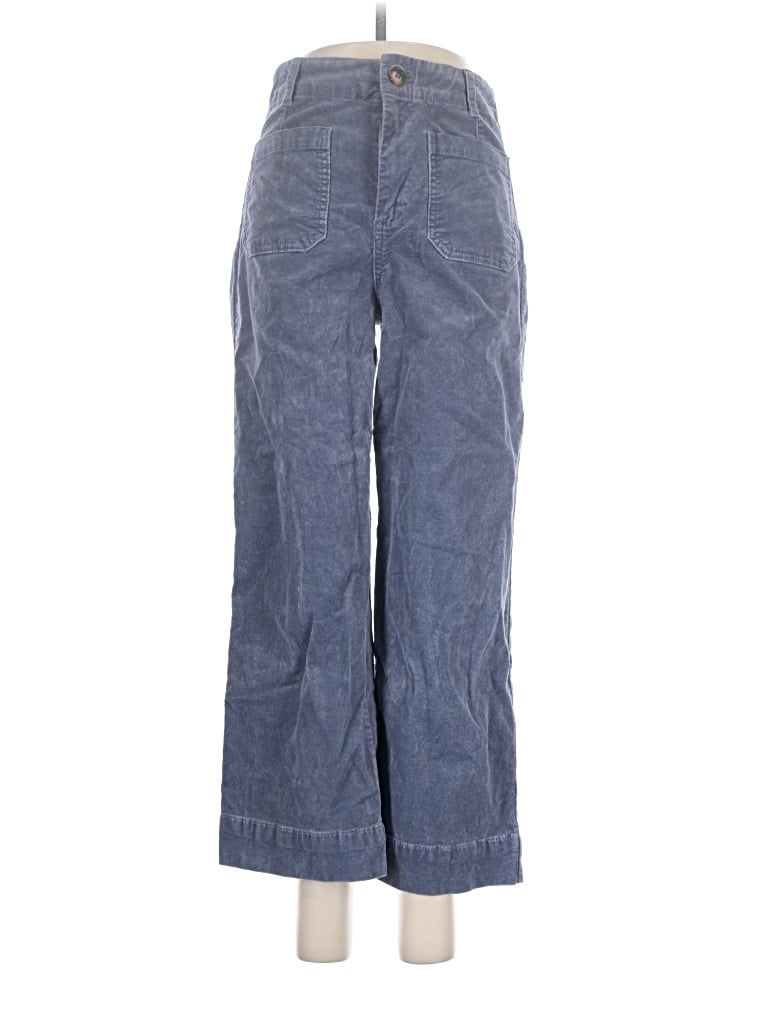 Pre-owned Avec Les Filles Casual Pants In Blue