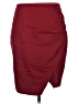 Express Red Burgundy Casual Skirt Size 8 - photo 1