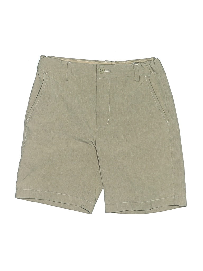 Pre-owned Vineyard Vines Performance Kids' Khaki Shorts In Green