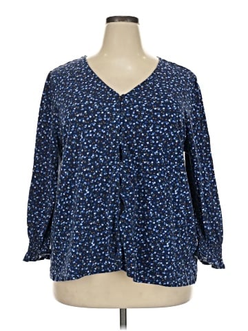 Lands' End Long Sleeve Blouse (view 1)