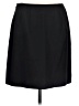 Ann Taylor Solid Black Formal Skirt Size 10 - photo 2