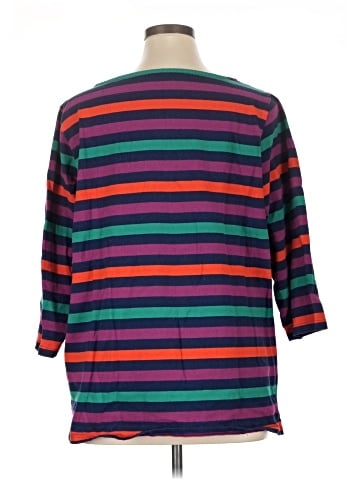 Lands' End 3/4 Sleeve T-Shirt (view 2)