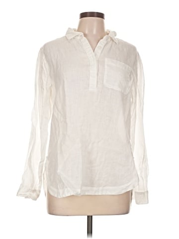 Garnet Hill Long Sleeve Blouse (view 1)