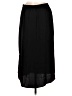 Gap 100% Polyester Solid Black Casual Skirt Size M - photo 2