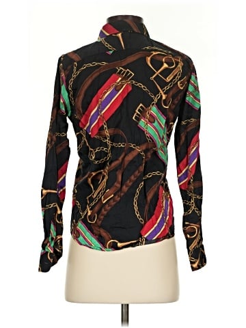 Lauren by Ralph Lauren Long Sleeve Button-Down Shirt (view 2)