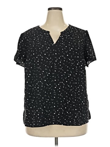 Hilary Radley Short Sleeve Blouse (view 1)