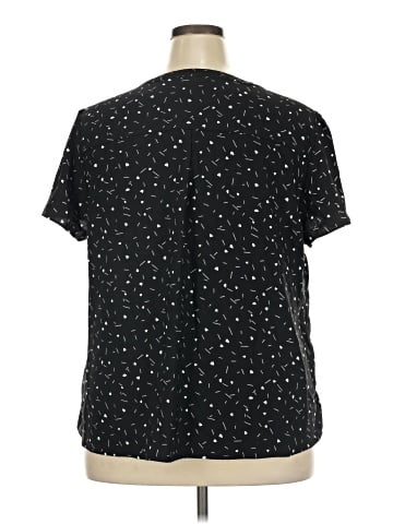 Hilary Radley Short Sleeve Blouse (view 2)
