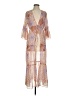 Daytrip 100% Polyester Paisley Tan Cocktail Dress Size XS - photo 1