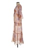 Daytrip 100% Polyester Paisley Tan Cocktail Dress Size XS - photo 5