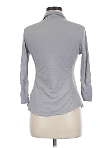 James Perse 3/4 Sleeve Button-Down Shirt (view 2)