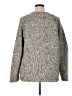 Deane and White Animal Print Gray Pullover Sweater Size 0X - photo 2